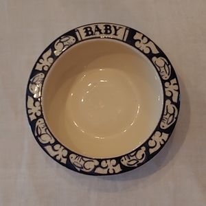 Dedham Pottery Baby Bowl